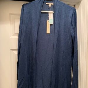 Long sleeve jewel tone cardigan. NWT